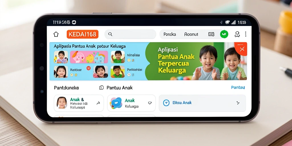 Tampilan antarmuka KEDAI168 yang intuitif dan user-friendly.