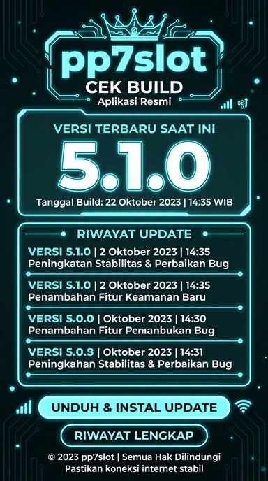 Riwayat Versi pp7slot untuk Pengguna Android